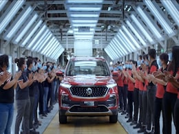 Morris Garages India Rolls Out The 50,000th MG Hector With An All-Women Crew Morris Garages India Rolls Out The 50,000th MG Hector With An All-Women Crew