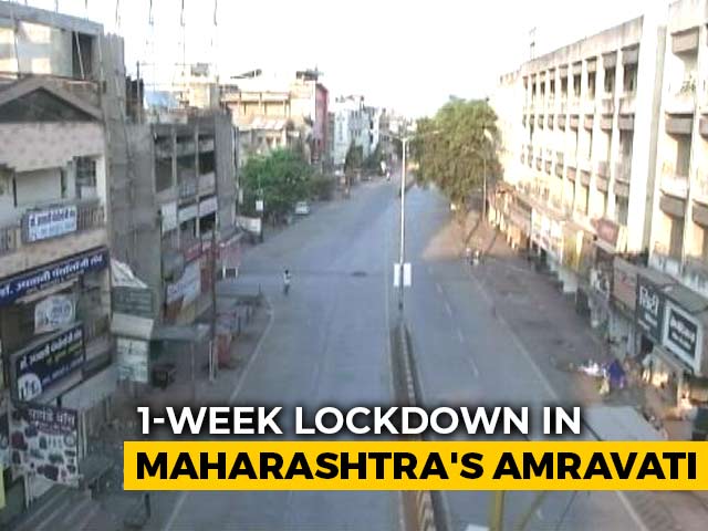 "Please Cooperate, Else...": Cops On Lockdown In Maharashtra's Amravati