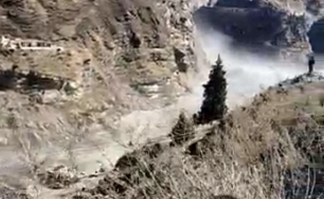 Video: Moment Torrent Crashed Into Uttarakhand Dam, Swept Away Workers