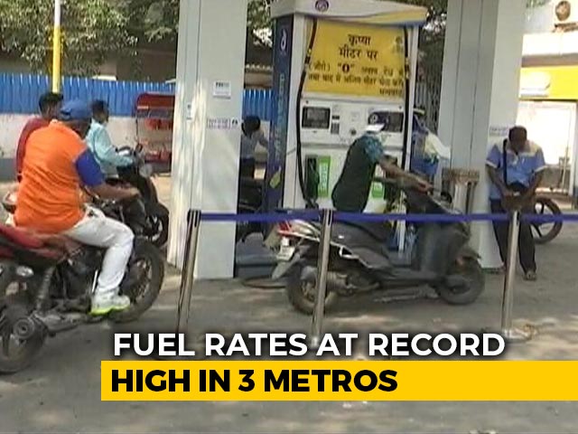 Petrol, Diesel Prices Touch Record Highs After 2-Day Pause