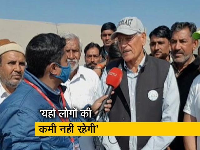 आंदोलन में काफी लोग जुट रहे हैं- राजा राम मील