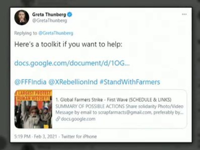 Greta Thunberg Shares "Toolkit" For Supporting Farmers' Protest