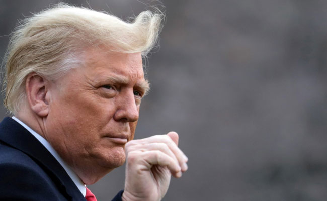 "Miss Me Yet?": Trump Talks About Himself In Speech At Couple's Wedding