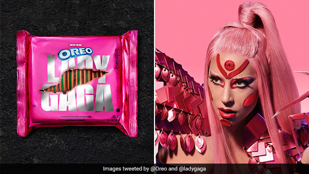 Viral: Fans Go Gaga Over Lady Gaga's Pink And Green Oreo Biscuits