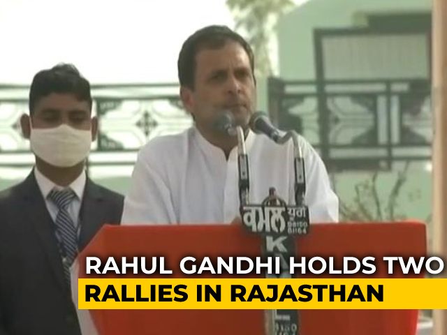 Rahul Gandhi's Outreach To Farmers In Rajasthan