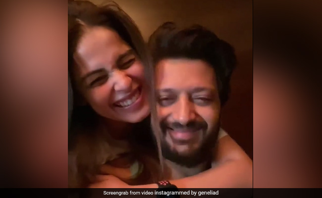 "There's No Me Without You": Genelia D'Souza's Mushy Post For Husband Riteish Deshmukh On Anniversary