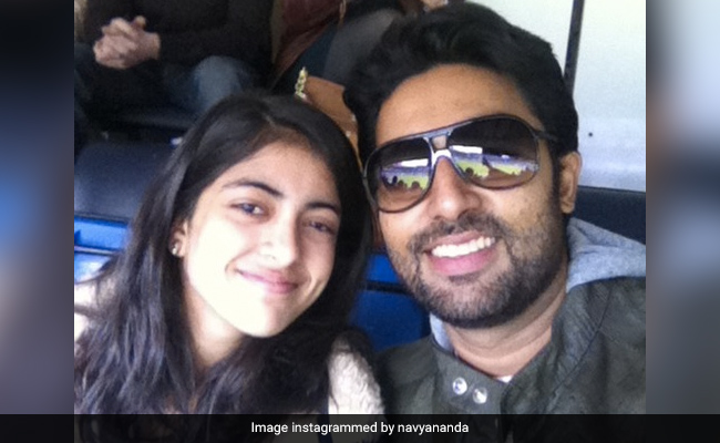 On Abhishek Bachchan's Birthday, Niece Navya Naveli's Toast To "Favourite Family Member"