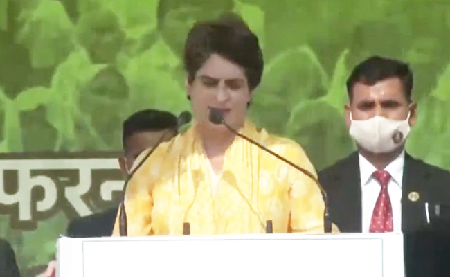 "Modi Government's Pitch Is Full Of High Inflation": Priyanka Gandhi