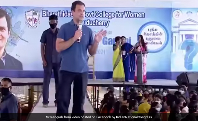 "Not 'Sir', You Can Call Me...": Rahul Gandhi's Comment Draws Loud Cheers