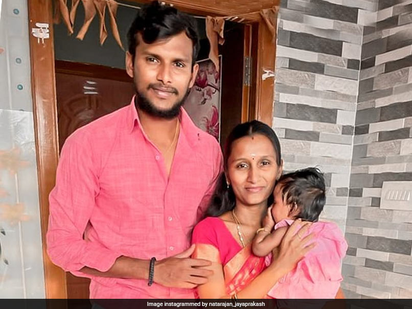 "Lifes Most Beautiful Gift": T Natarajan Shares Photo With Daughter