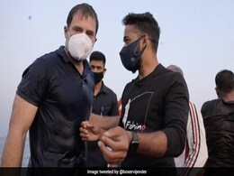 "Most Daring...": Boxer Vijender Singh's Tweet On Rahul Gandhi's "Abs" "Most Daring...": Boxer Vijender Singh's Tweet On Rahul Gandhi's "Abs"