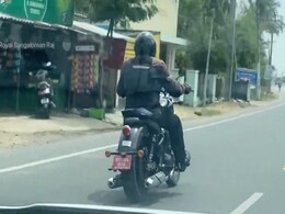 Royal Enfield Super Meteor Spotted On Test In New Video Royal Enfield Super Meteor Spotted On Test In New Video