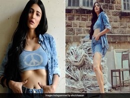 Shruti Haasan's Spunky Look Schools Us On How To Wear Denim On Summer Days Shruti Haasan's Spunky Look Schools Us On How To Wear Denim On Summer Days