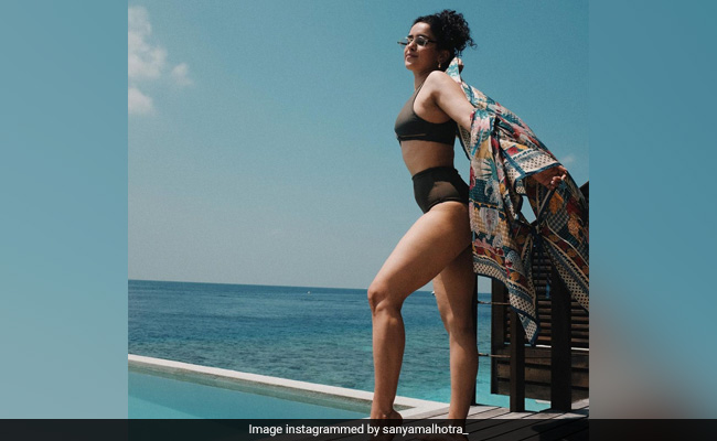 New Stunning Pics From Sanya Malhotra's Vacation