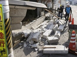 Trains Halted, Scores Injured As Japan Cleans Up After Strong Quake Trains Halted, Scores Injured As Japan Cleans Up After Strong Quake