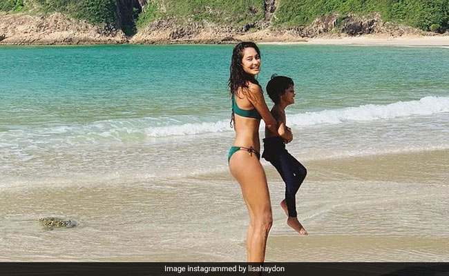 Lisa Haydon Ropes In Son Zack For Pregnancy Announcement, Baby No 3 "Coming This June"