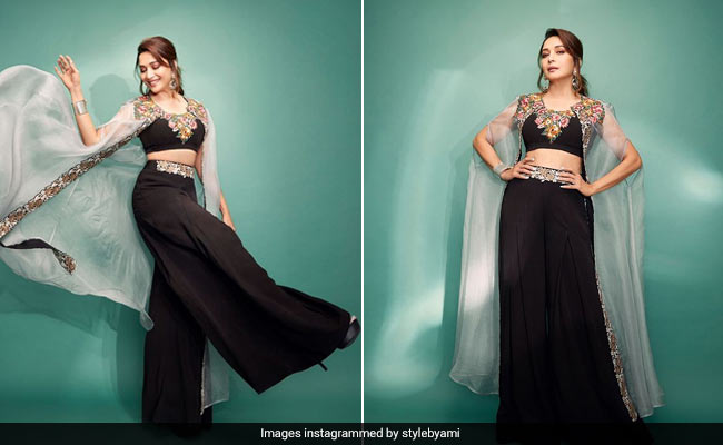 Madhuri Dixit Casts A Spell On Us In Her Ever-So-Stunning Fusion Outfit