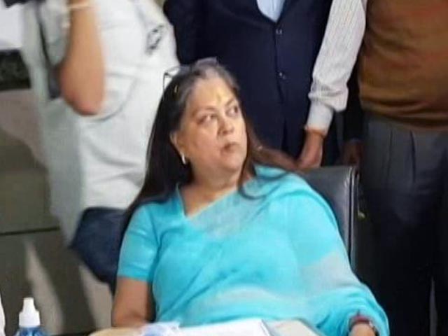 Vasundhara Raje In Rajasthan After 3 Months. Why Timing Is Significant