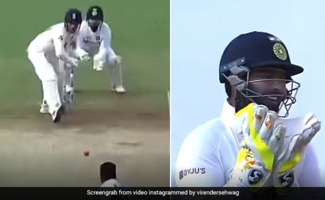 Ind vs Eng: ऋषभ पंत की हंसी सुन घबराया बल्लेबाज़, अधूरा रन लेकर लौटा, सहवाग बोले- कर दिया कन्फ्यूज़ - देखें Video