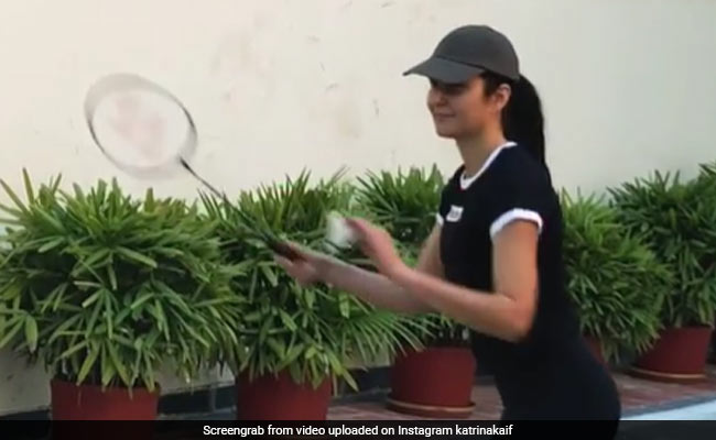Katrina Kaif Vs Siddhant Chaturvedi In "A Very Professional Looking Game Of Badminton." Watch Epic Video