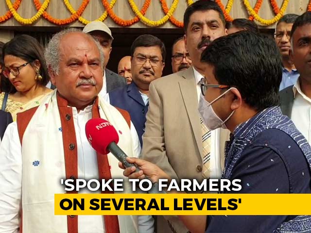 Ready To Listen To Protesting Farmers, Says Union Agriculture Minister