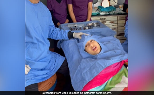 सारा अली खान पहुंचीं डेंटिस्ट के पास तो हुआ ऐसा हाल, बोल भी नहीं पा रहीं एक्ट्रेस- देखें Video