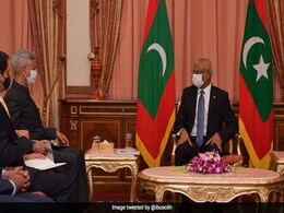 "Partners During Covid And Beyond": S Jaishankar Calls On Maldivian President "Partners During Covid And Beyond": S Jaishankar Calls On Maldivian President