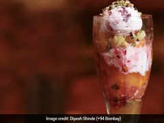 Rose Petal Gadbad Ice Cream