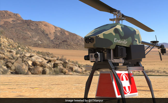 IIT कानपुर ने बनाया 4 किलो का हेलीकॉप्टर, बर्फीली और दुर्गम पहाड़ियों से भी ढूंढ निकालेगा दुश्मन
