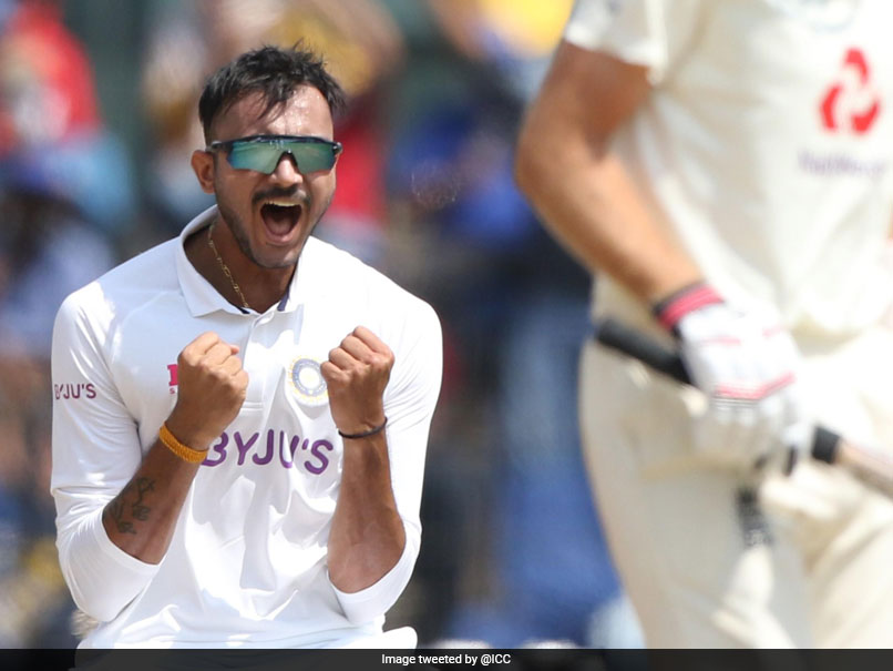 India vs England, 2nd Test: Axar Patel Takes His Maiden Test Wicket, Dismisses Joe Root. Watch