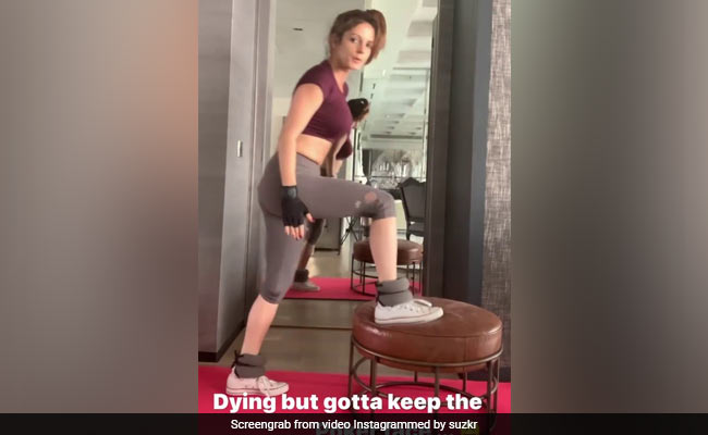 Sussanne Khan's Thursday Burns Looked Something Like This. Watch