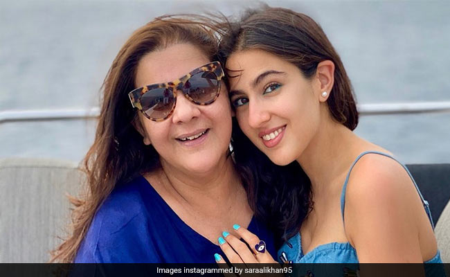 "Happy Birthday To My Whole World," Sara Ali Khan Writes For Mom Amrita Singh