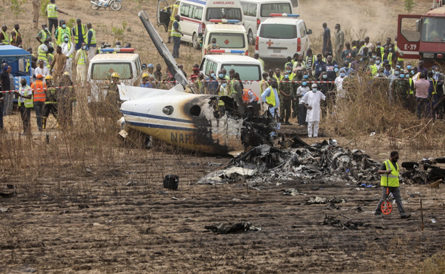 7 Killed In Nigerian Military Aircraft Crash