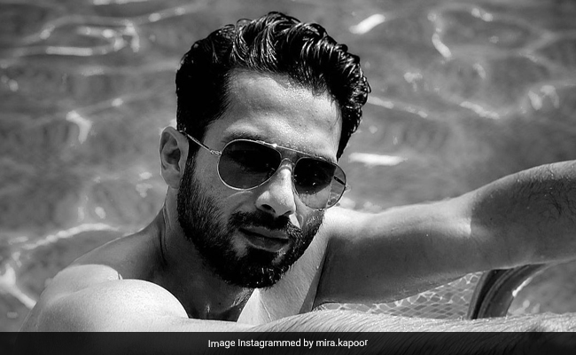 This Is What 40 Looks Like When You Are Shahid Kapoor. Pic Courtesy - Mira Rajput