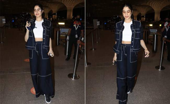 Janhvi Kapoor Takes Off In A Too Cool To Be True Airport Look