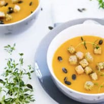 पम्पकीन सूप Recipe