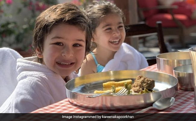 Kareena Kapoor's Caption For This Pic Of Taimur And Inaaya Is Pure Gold