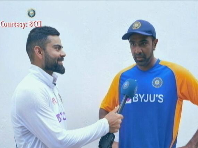 Virat Kohli Interviews Ravichandran Ashwin After Heroics Against England