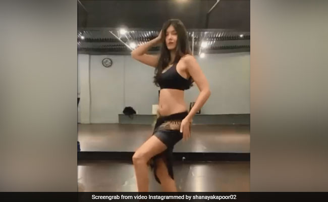 Shanaya Kapoor Shares New BTS Video From Belly Dance Session