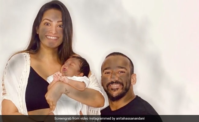 Anita Hassanandani And Rohit Reddy Share Glimpse Of Baby Boy, They ...