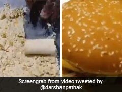 Viral Video Of Ice Cream Made With McDonald's Burger Horrifies Twitter Viral Video Of Ice Cream Made With McDonald's Burger Horrifies Twitter