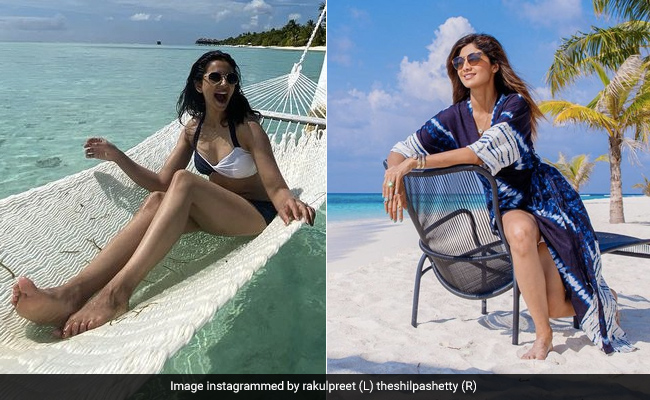Rakul Preet Singh, Shilpa Shetty Teleport Us To The Nearest Beach In Stylish Beachwear