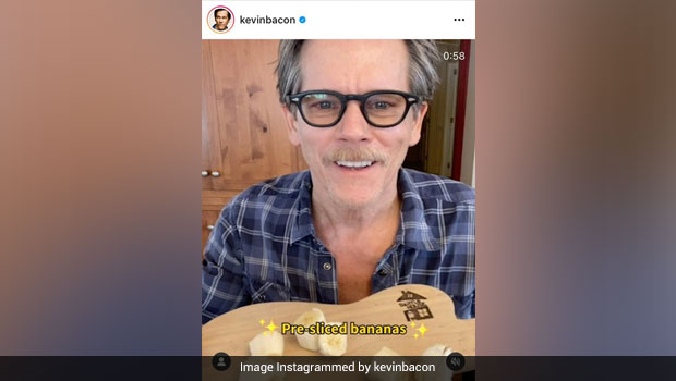 Viral Video: Hollywood Actor Kevon Bacon Revealed Secret Hack To Pre-Slice Banana For Wife