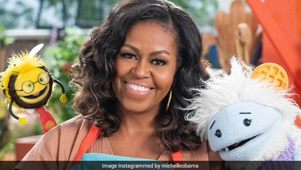 Michelle Obama Teams Up With 2 Puppets For An Exciting New Children's Food Series