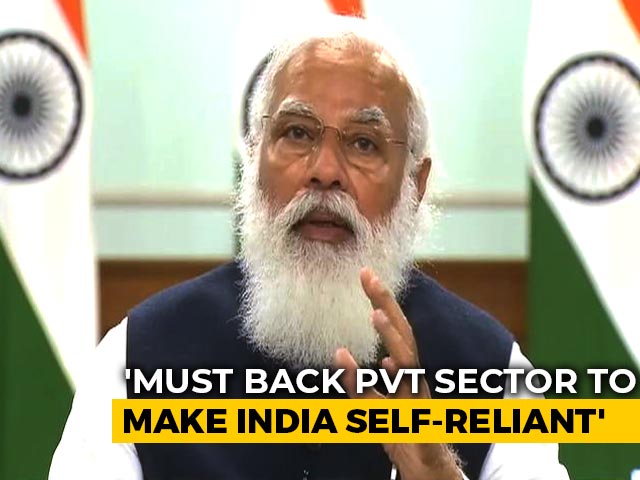"Governments Should Back Private Sector To Make India Self-Reliant": PM