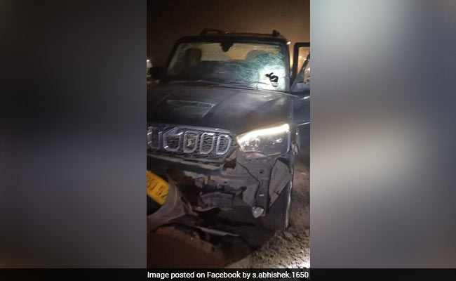 BJP Leader Car Attacked With Crude Bombs On Way To Kolkata