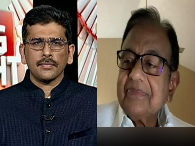 Duty Bound To Point Out Dangers Of Crony Capitalism: P Chidambaram To NDTV