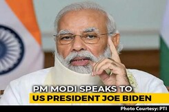 PM Modi Speaks To Joe Biden, Says, "Committed To Rules-Based Order" PM Modi Speaks To Joe Biden, Says, "Committed To Rules-Based Order"