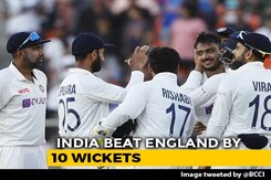 India Crush England By 10 Wickets In Rare 2-Day Test Win India Crush England By 10 Wickets In Rare 2-Day Test Win