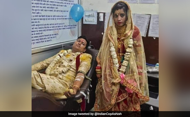 Couple Donates Blood On Wedding Day To Save Life Of Young Girl